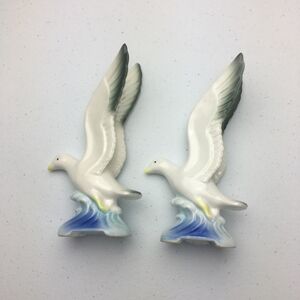 Ceramic Seagull Salt and Pepper Shakers